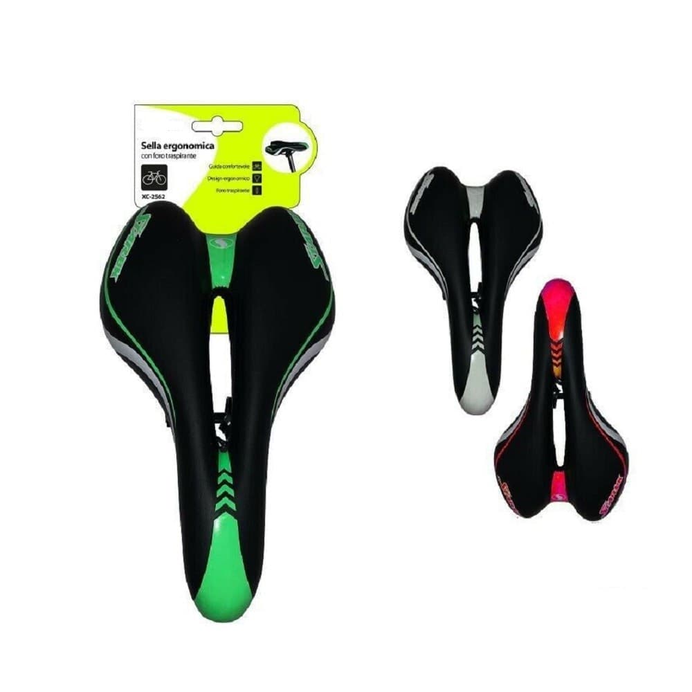 Sella Sellino Bici Con Foro Traspirante Morbida Sportiva Ergonomica Bmx Xc-2562 Sport e Tempo Libero > Ciclismo > Ricambi per Bici > Sport Trade Shop italia - Napoli, Commerciovirtuoso.it