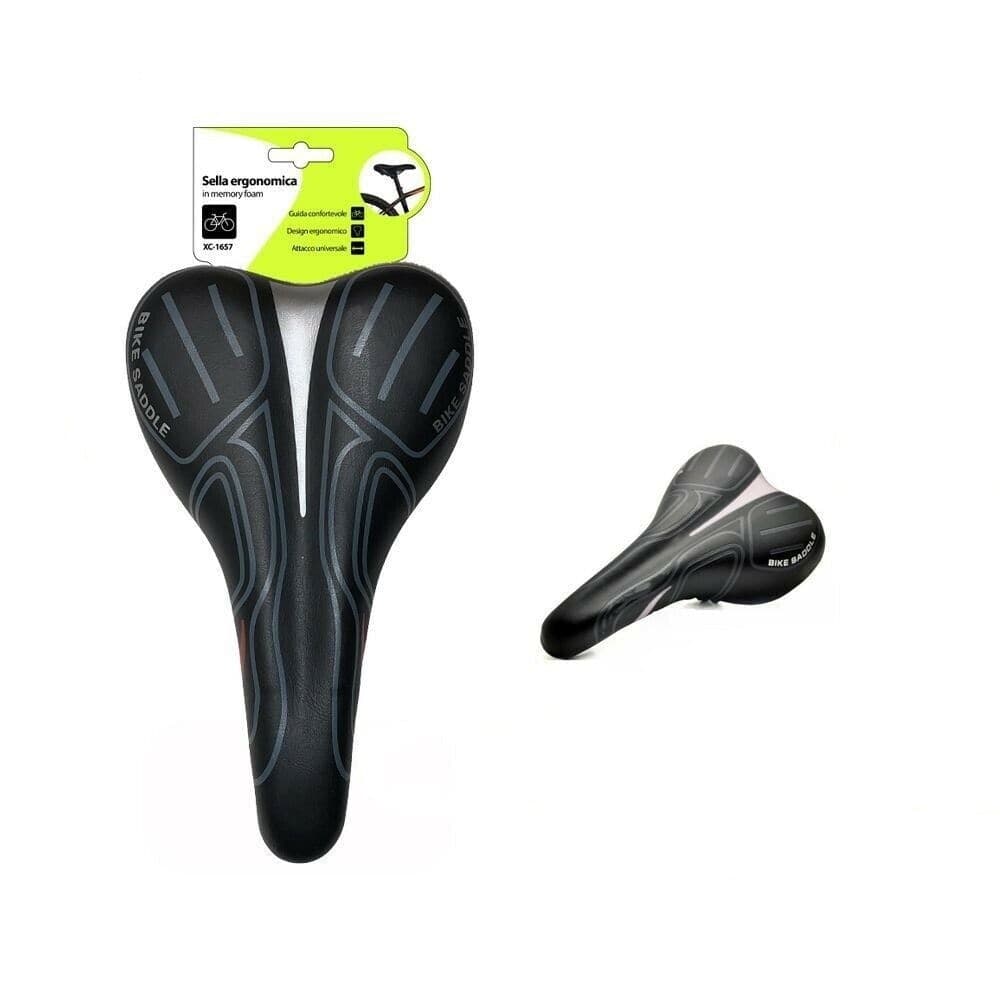 Sella Sellino Bicicletta Morbida In Memory Foam Gel Sportiva Comoda Bmx Xc-1657 Sport e Tempo Libero > Ciclismo > Ricambi per Bici > Sport Trade Shop italia - Napoli, Commerciovirtuoso.it