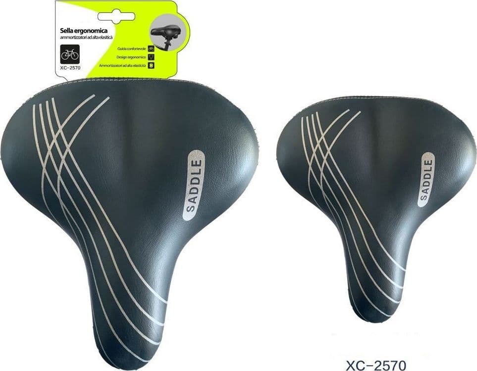 Sella Sellino Ergonomico Ammortizzatori Ad Alta Elasticita' Morbida Bici Xc-2570 Sport e Tempo Libero > Ciclismo > Ricambi per Bici > Sport Trade Shop italia - Napoli, Commerciovirtuoso.it