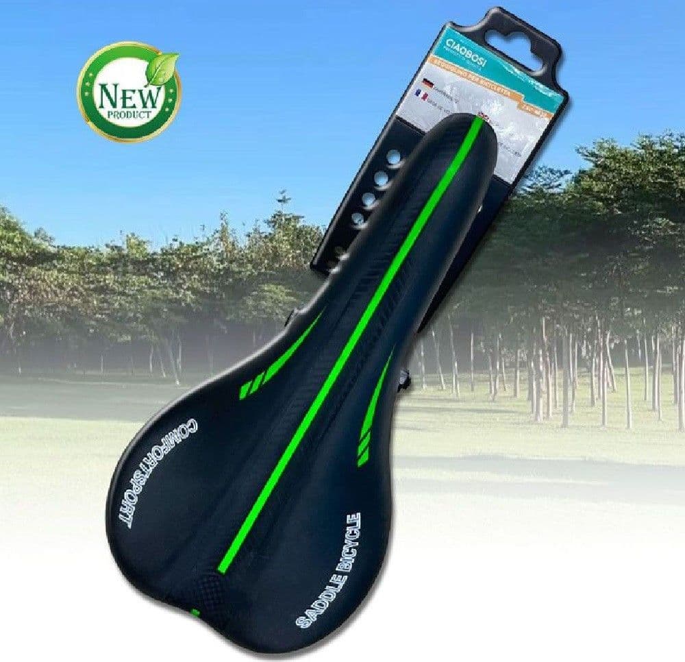 SELLA SELLINO PER BICI BICICLETTA MORBIDA GEL SPORTIVA ERGONOMICA BMX ZXC-9832