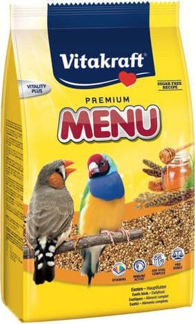 Semi-uccelli-Vitakraft-VITALITY-PLUS-Esotici-Premium-Menù-500gr