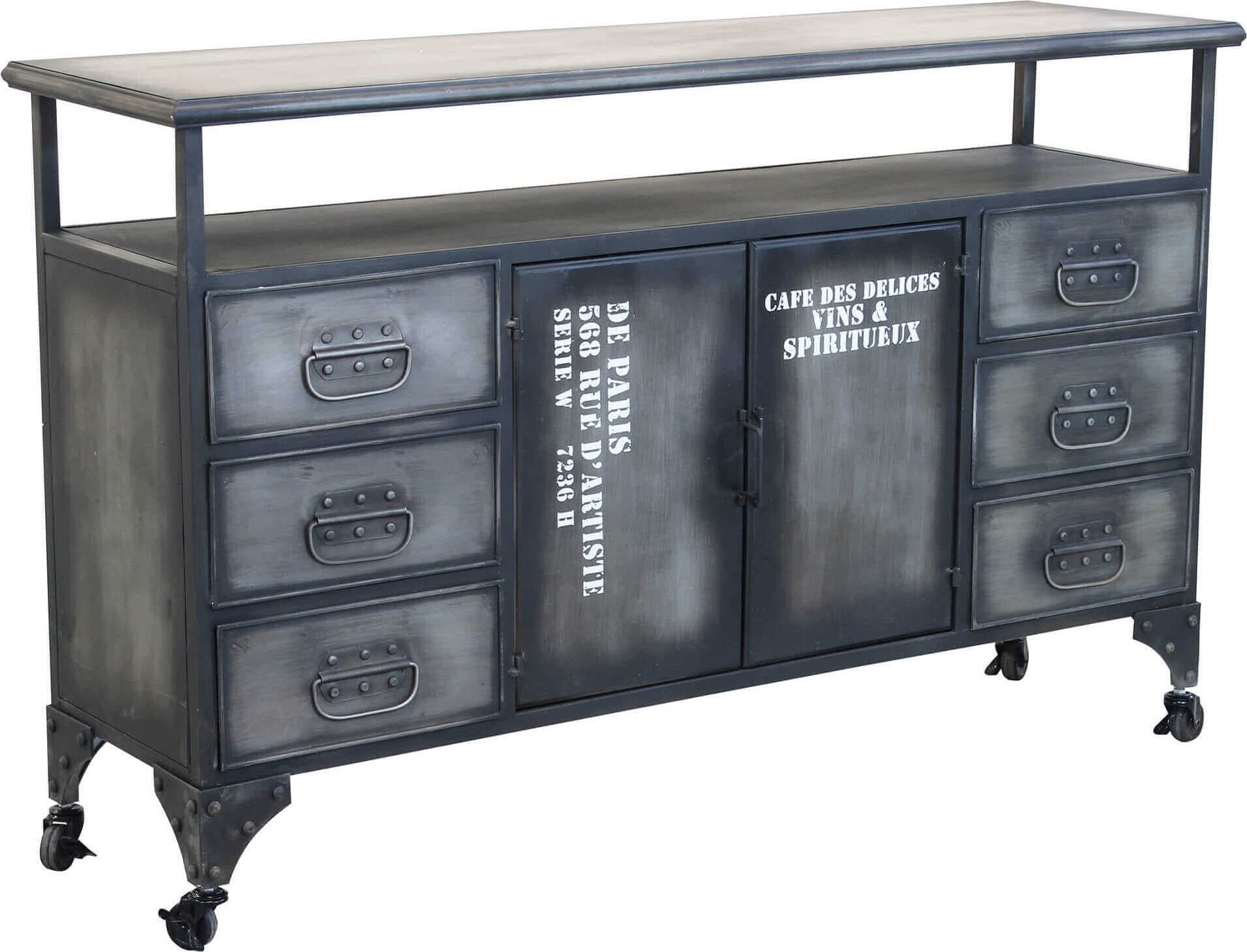 SERGE---madia-in-ferro-Grigio-Milani-Home
