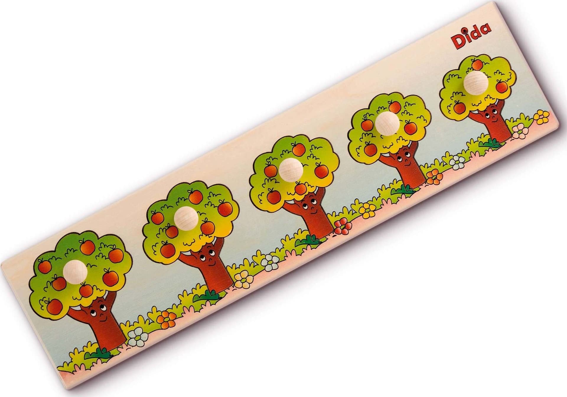 Seriazione Alberi Gioco D'apprendimento in Legno per Bambini Dida in Puzzle di legno Dida - Ragusa, commercioVirtuoso.it