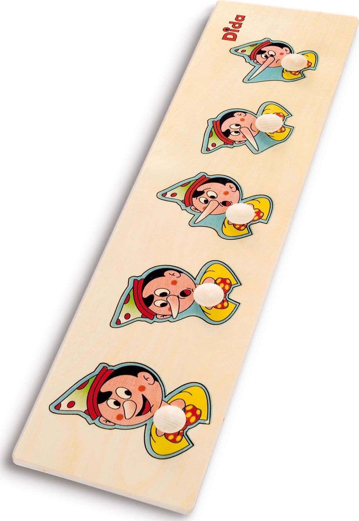 Seriazione Pinocchio Gioco D'apprendimento in Legno per Bambini Dida in Puzzle di legno Dida - Ragusa, commercioVirtuoso.it