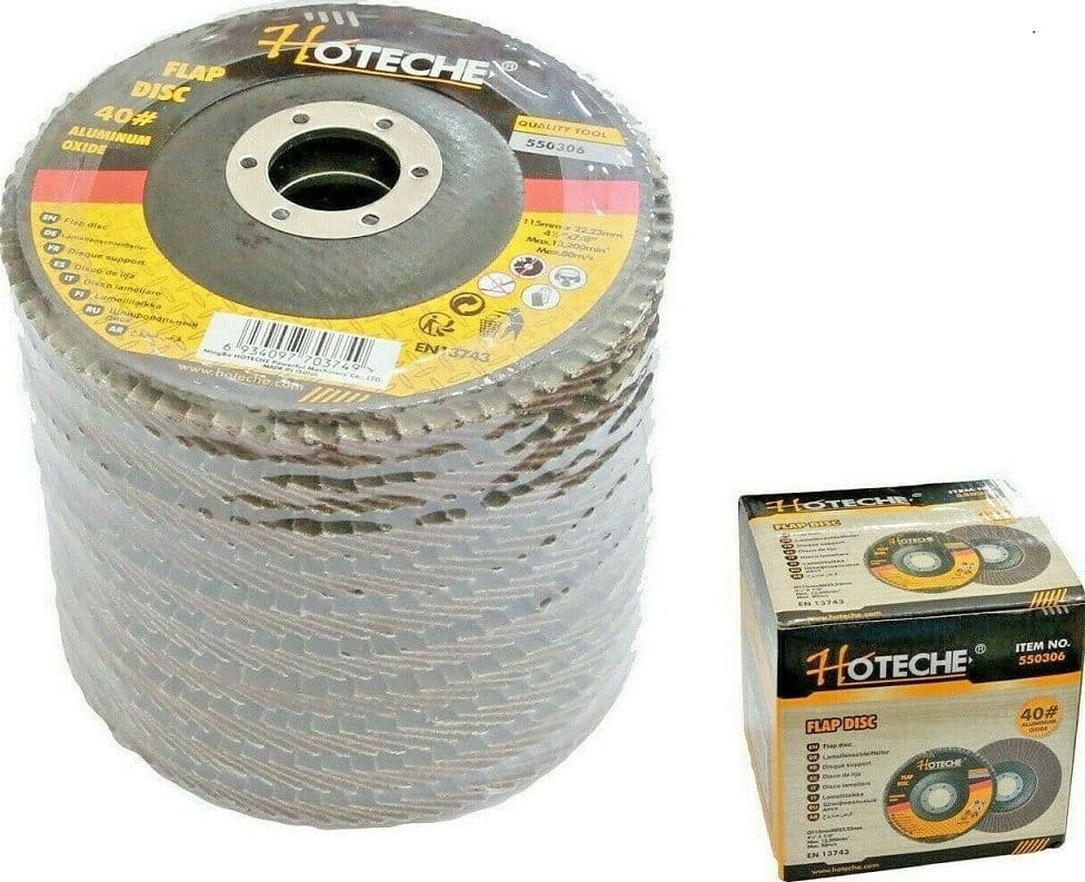 Kit 10 Pezzi Disco Abrasivo Lamellare 115 X 22.23 Mm Grana 40 Casa, arredamento e bricolage > Bricolage e fai da te > Elettroutensili > Smerigliatrici Trade Shop italia - Napoli, Commerciovirtuoso.it