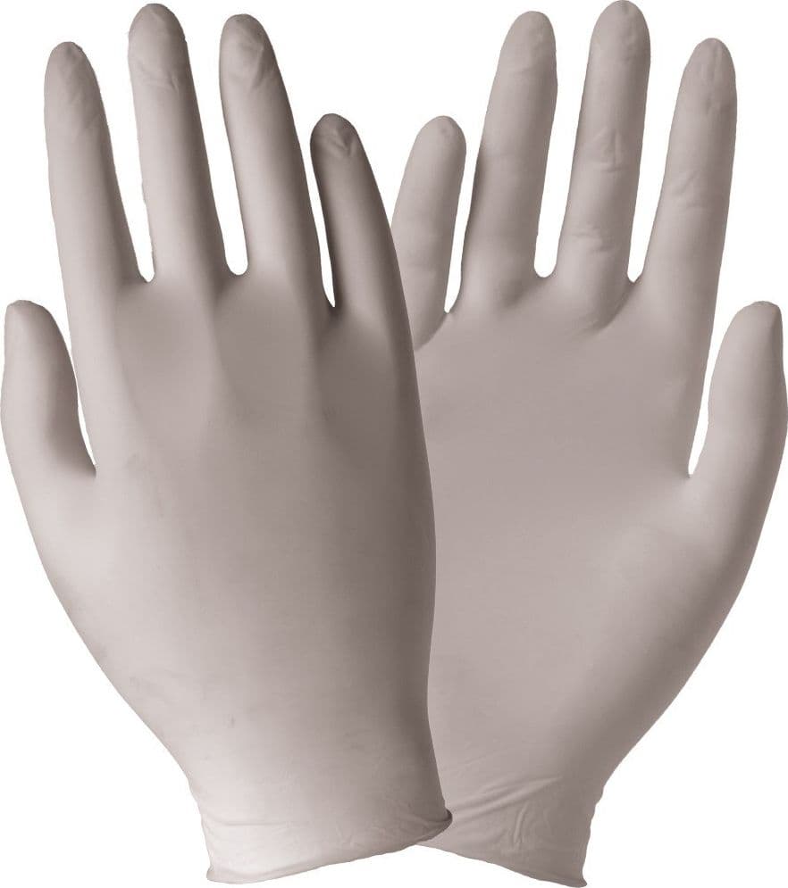 Set 100 Pezzi Guanti Lattice Monouso Polvere Taglia Xl Extralarge 9/9.5 Latex Monouso Trade Shop italia - Napoli, Commerciovirtuoso.it