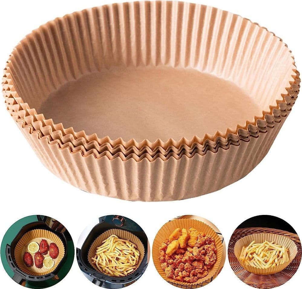 Set 100pz Carta Pergamena Fodera Per Friggitrice Ad Aria Usa E Getta 16 X 4,5 Cm Casa e cucina/Hobby creativi/Carta e lavorazione della carta/Carta/Carta pergamena Trade Shop italia - Napoli, Commerciovirtuoso.it