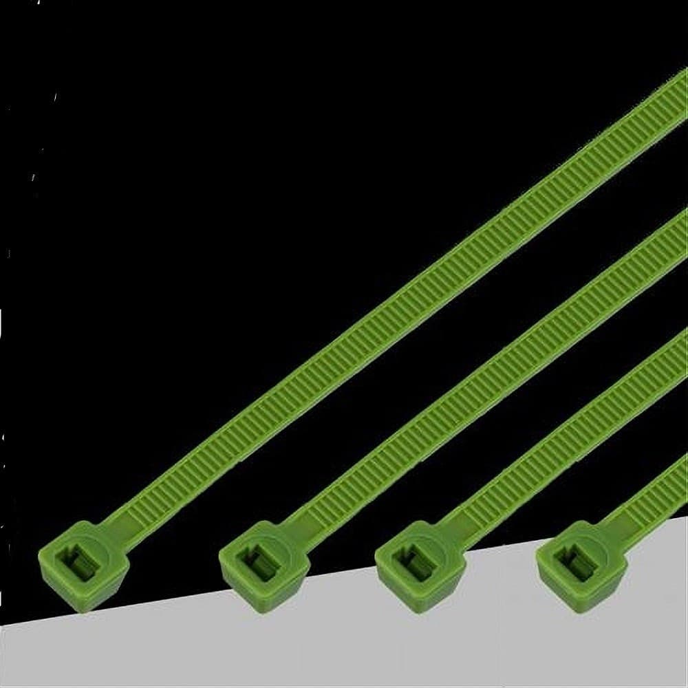 SET 100PZ FASCETTE SERRACAVO AUTOBLOCCANTI IN NYLON VERDE 4.8MM X 250MM 48-250-V in Stringicavi Trade Shop italia - Napoli, commercioVirtuoso.it