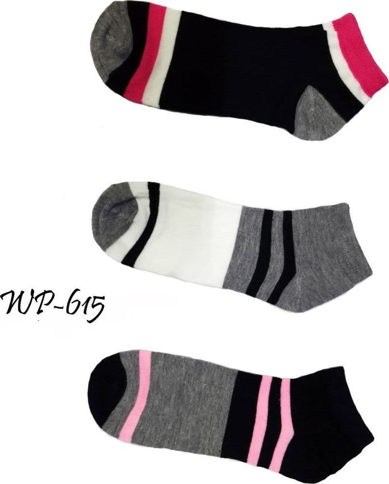 12 Paia Calzini Collo Basso Da Donna In Cotone Fantasmini Tg. Unica 35-40 Righe Moda/Donna/Abbigliamento/Calze e collant/Calzini Trade Shop italia - Napoli, Commerciovirtuoso.it