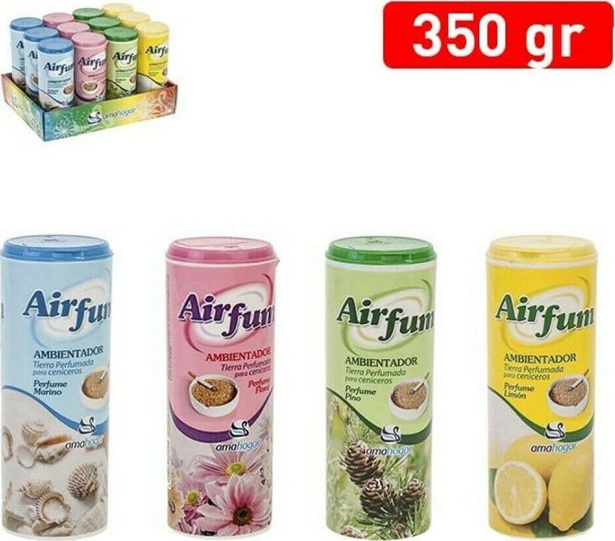 Set 12 Pezzi Deodorante Sabbia Profumata Per Posacenere Varie Fragranze