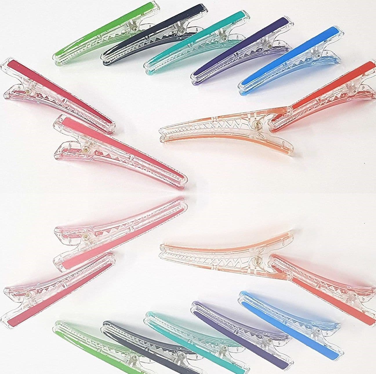 Set 12 Pezzi Fermaglio Fermagli Pinza Colorato 9cm Ferma Capelli Fermacapelli Fermacapelli Trade Shop italia - Napoli, Commerciovirtuoso.it