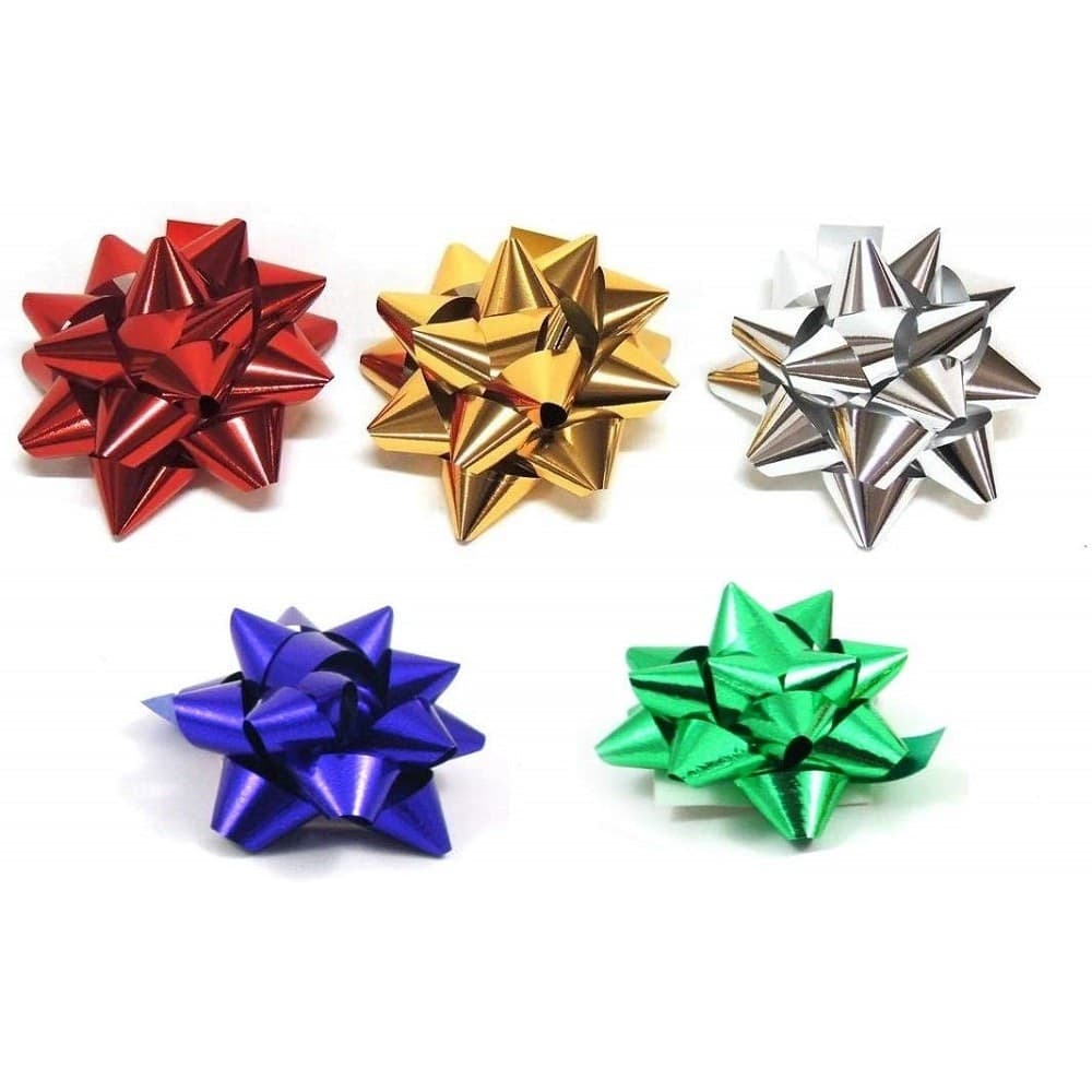 Set 12pz Coccarde Stelle Colorate Metallizzati Misti Adesive Confezione Regalo Casa, arredamento e bricolage > Prodotti per Feste Trade Shop italia - Napoli, Commerciovirtuoso.it