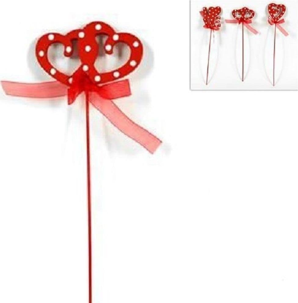Set 12pz Spillone Legno Con Fiocco Cuore Love 26cm San Valentino 3 Modelli Casa e cucina/Hobby creativi/Materiali per hobby creativi/Forniture per feste/Articoli per feste e compleanni per adulti/Decorazioni/Ghirlande festoni e coriandoli/Adesivi Trade Shop italia - Napoli, Commerciovirtuoso.it