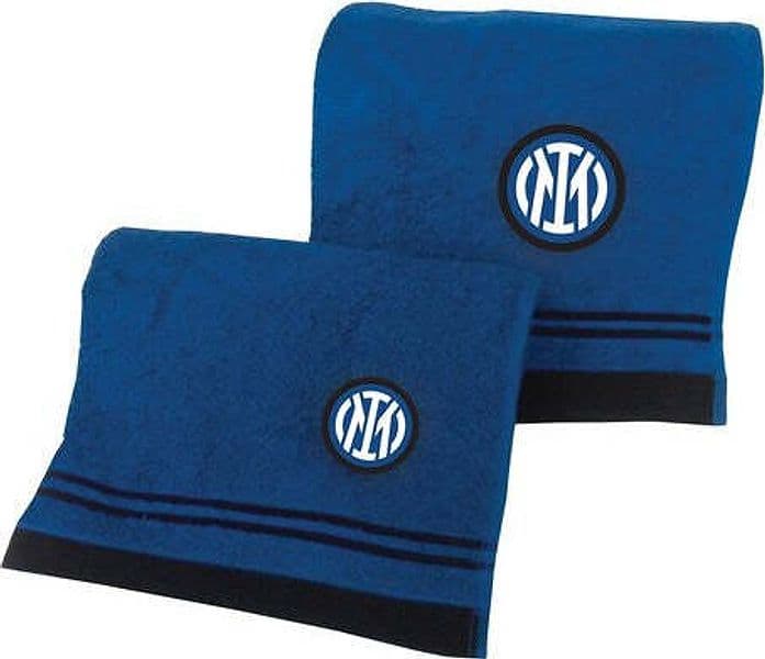 Set-2-asciugamani-INTER-Nero-e-Azzurro-Hermet
