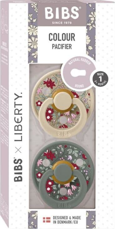 Set-2-Ciucci-BIBS-Colour-Liberty-Caucciù-Simmetrico-0-6-mesi