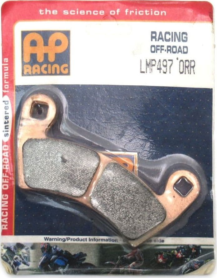 Set 2 Pastiglie Freni AP Racing Off-Road Sintered Formula LMP497 ORR per MOTO in Pastiglie freni 85cento.it - Potenza, commercioVirtuoso.it