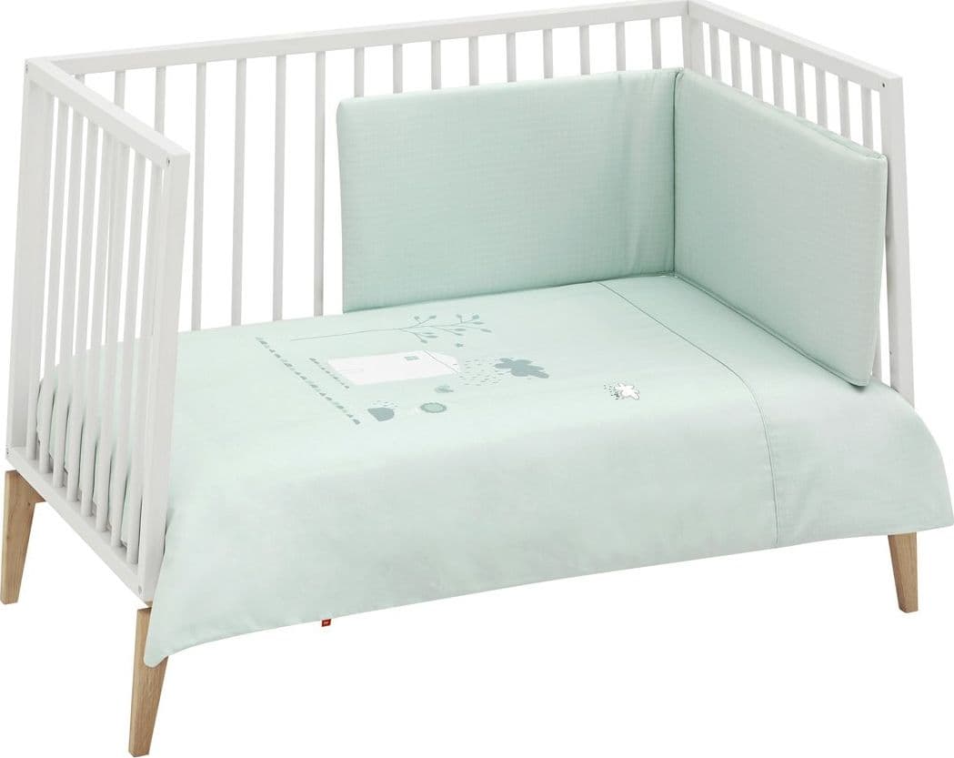 Set 2 pezzi Federa Piumone 60 Be Villa Verde 100X140X3 Cm Casa e cucina/Tessili per la casa/Biancheria per culle e lettini/Biancheria bimbi/Completi da lettino La Casa Del Bebè - Napoli, Commerciovirtuoso.it