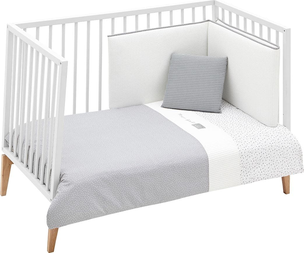 Set 2 pezzi Federa Piumone 60 Forest Grigio 100X140X3 Cm Casa e cucina/Tessili per la casa/Biancheria per culle e lettini/Biancheria bimbi/Completi da lettino La Casa Del Bebè - Napoli, Commerciovirtuoso.it