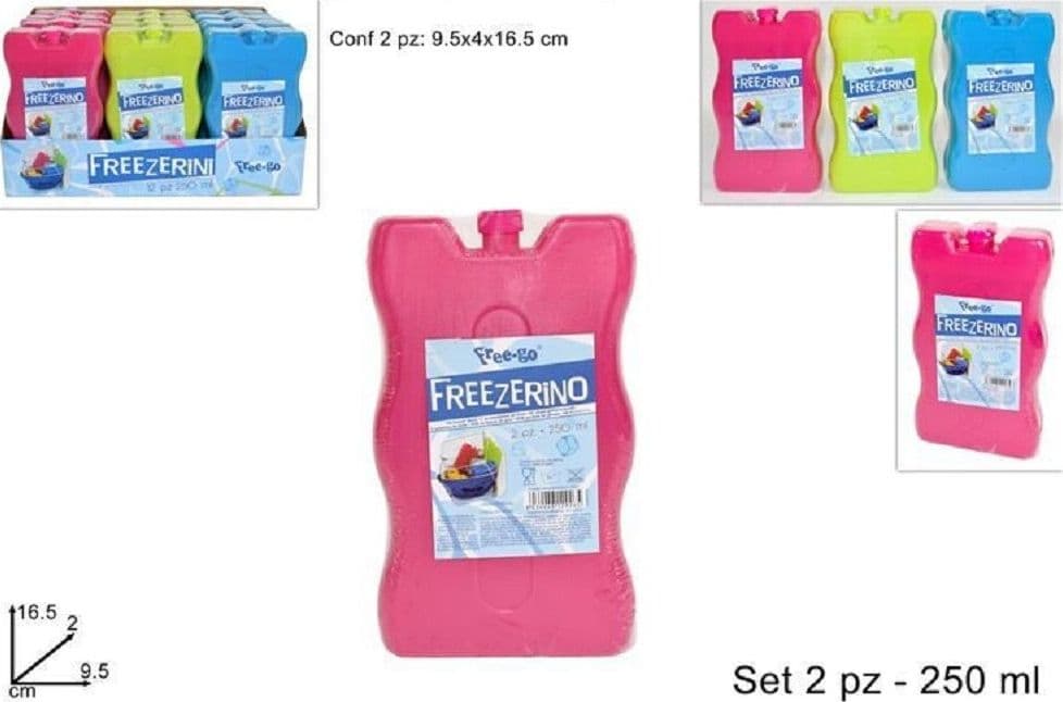 Set 2 Pezzi Freezerino Ghiaccio Ghiacciolo 250ml Borsa Termica Mare Refrigerante Casa, arredamento e bricolage > Cucina > Forme Ghiaccio Trade Shop italia - Napoli, Commerciovirtuoso.it