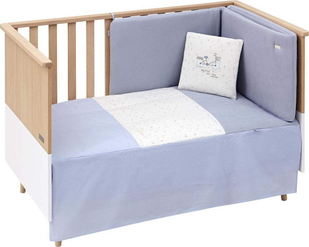 Set 2 pezzi Piumone 60 Sky Azzurro 60X120X3 Cm Casa e cucina/Tessili per la casa/Biancheria per culle e lettini/Biancheria bimbi/Completi da lettino La Casa Del Bebè - Napoli, Commerciovirtuoso.it