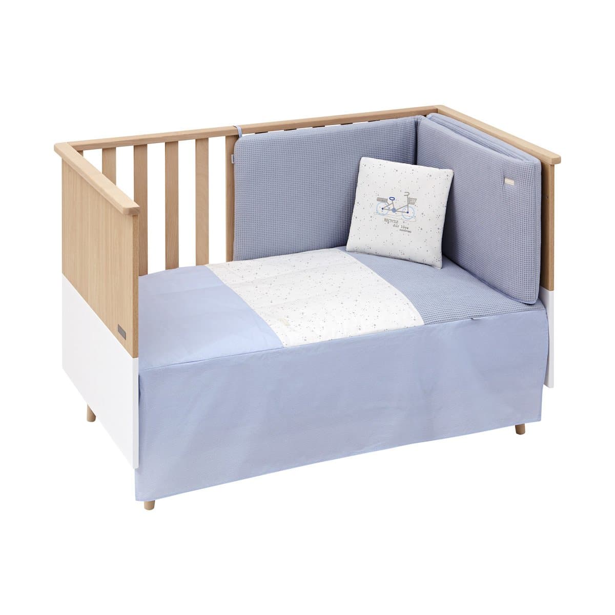 Set 2 pezzi Piumone 70 Sky Azzurro 70X140X3 Cm Casa e cucina/Tessili per la casa/Biancheria per culle e lettini/Biancheria bimbi/Completi da lettino La Casa Del Bebè - Napoli, Commerciovirtuoso.it