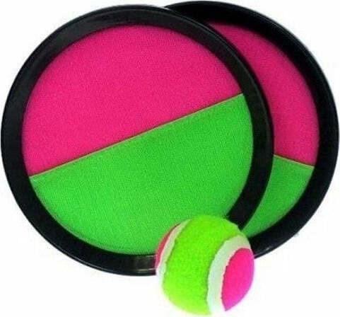 SET 2 RACCHETTE CATCH BALL CON PALLINA GIOCO SPIAGGIA MARE ESTATE