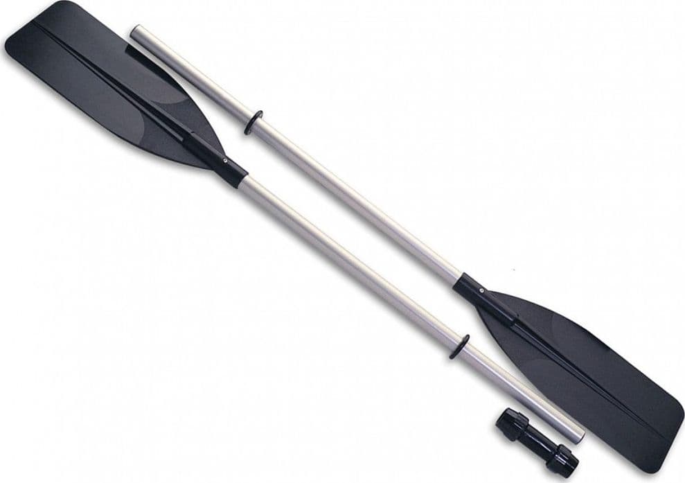 Set-2-Remi-Alluminio-E-Plastica-Trasformabili-In-Pagaia-Per-Kayak-Canoa-Gommoni