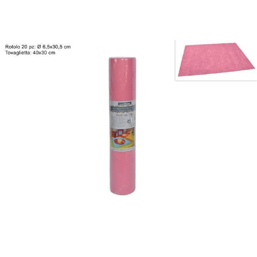 Set 20 Pezzi Tovagliette Tovaglie A Strappo Runner Tnt Rullo 30 X 40 Cm Rosa Casa, arredamento e bricolage > Cucina > Accessori cucina Trade Shop italia - Napoli, Commerciovirtuoso.it