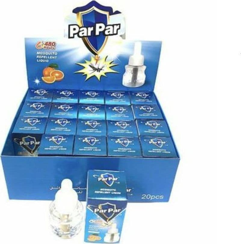 SET 20 PZ RICARICA VAPORIZZATORE ELETTRICO 50 ML LIQUIDO ANTI ZANZARE ARANCIA