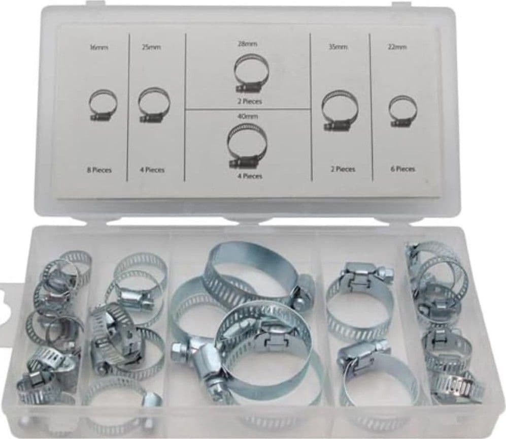 SET 26 PEZZI KIT FASCETTE STRINGITUBO CON CHIUSURA ASIMMETRICA 16-40MM ASSORTITE in Morsetti per tubi Trade Shop italia - Napoli, commercioVirtuoso.it