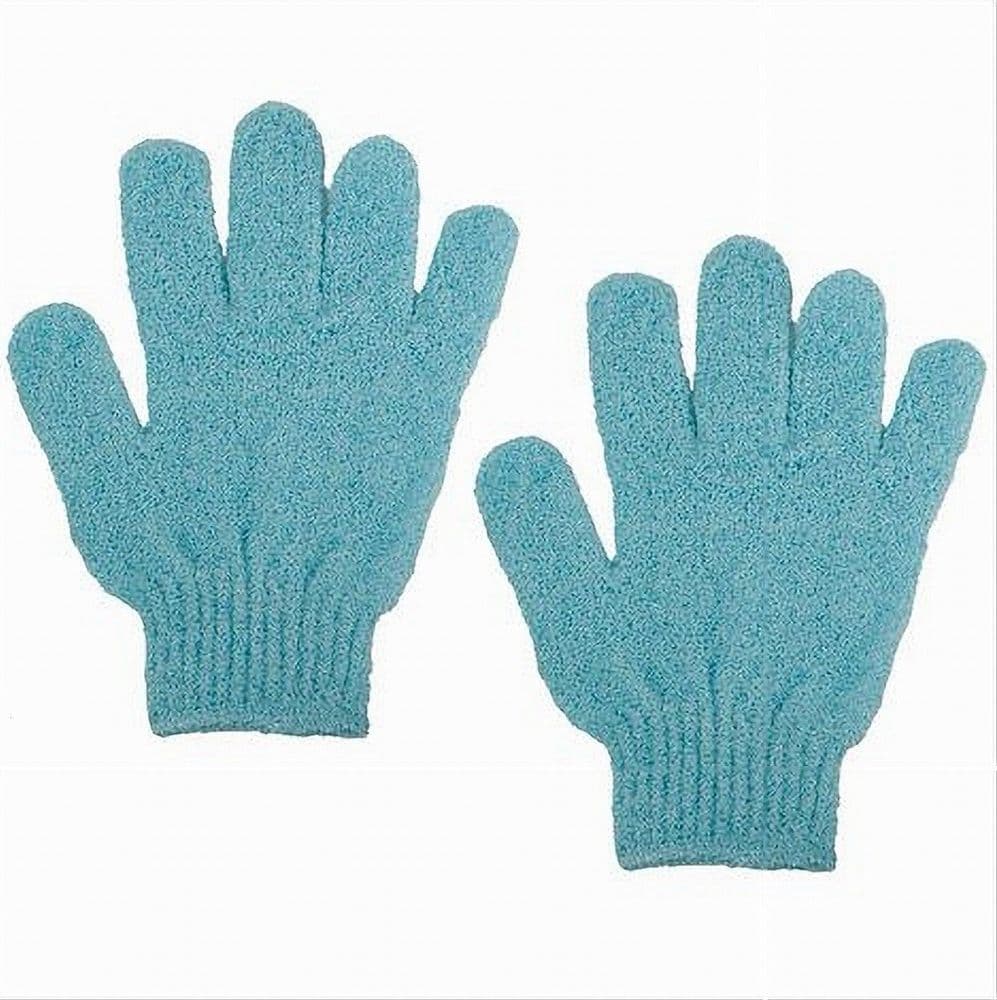 SET 2PEZZI GUANTI DI CRINE PER DOCCIA BAGNO ESFOLIANTE PELLE CORPO AZZURRO 79724 in Muffole e guanti esfolianti Trade Shop italia - Napoli, commercioVirtuoso.it