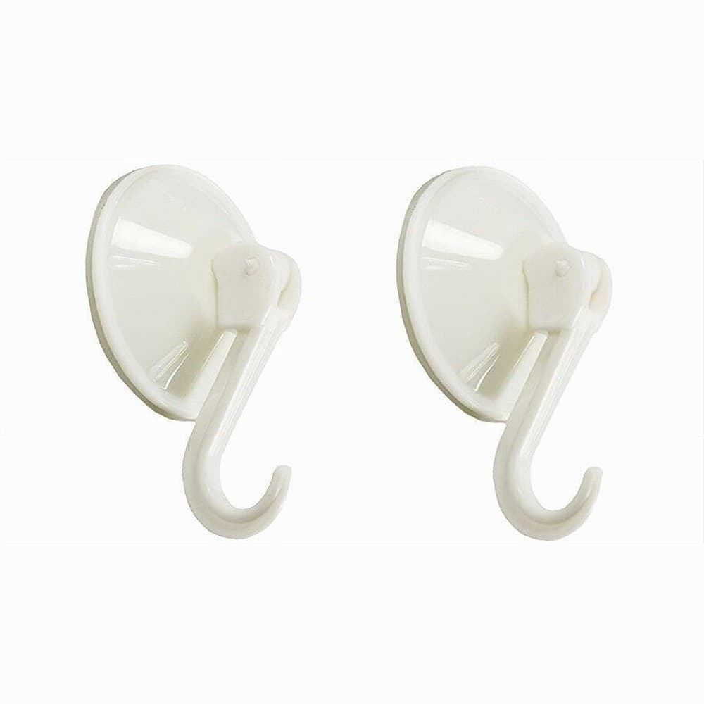 SET 2PZ GANCI APPENDINI PARETE A VENTOSA CUCINA BAGNO ATTACCAPANNI BIANCHI 59673 in Ganci portasciugamani Trade Shop italia - Napoli, commercioVirtuoso.it