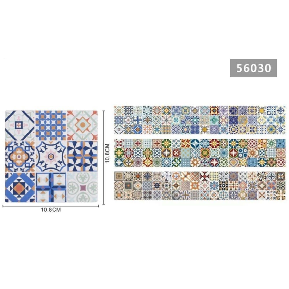 Set 2pz Piastrella Decorativa Sottobicchiere Con Fantasie Ass. 10,8x10,8cm 56030 Casa e cucina/Utensili da cucina/Accessori vino e bar/Sottobicchieri Trade Shop italia - Napoli, Commerciovirtuoso.it