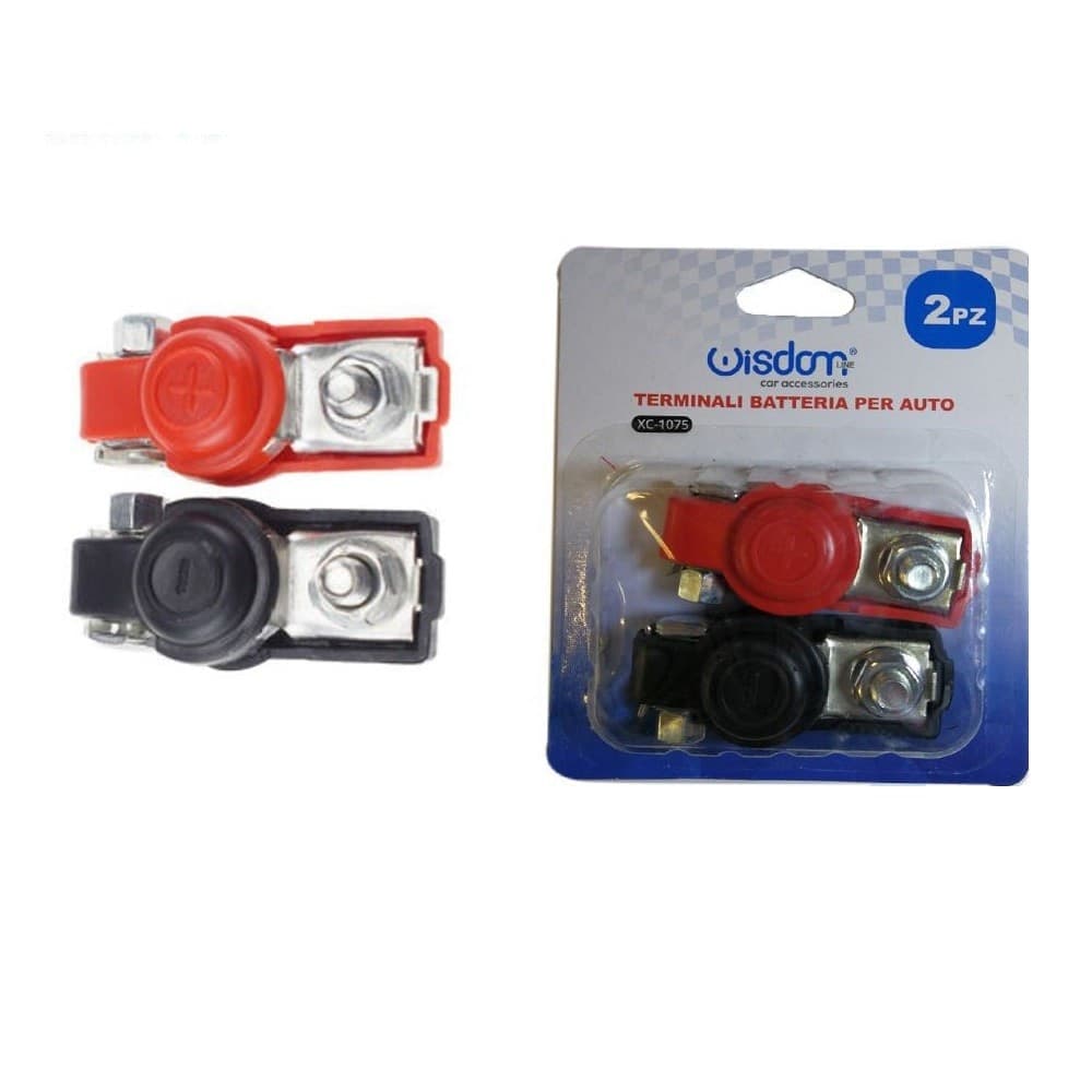 Set 2pz Terminali Batteria Furgone Coppia Clip Per Auto Ricambi Morsetti Xc-1075 Auto e Moto > Auto > Accessori Auto Trade Shop italia - Napoli, Commerciovirtuoso.it