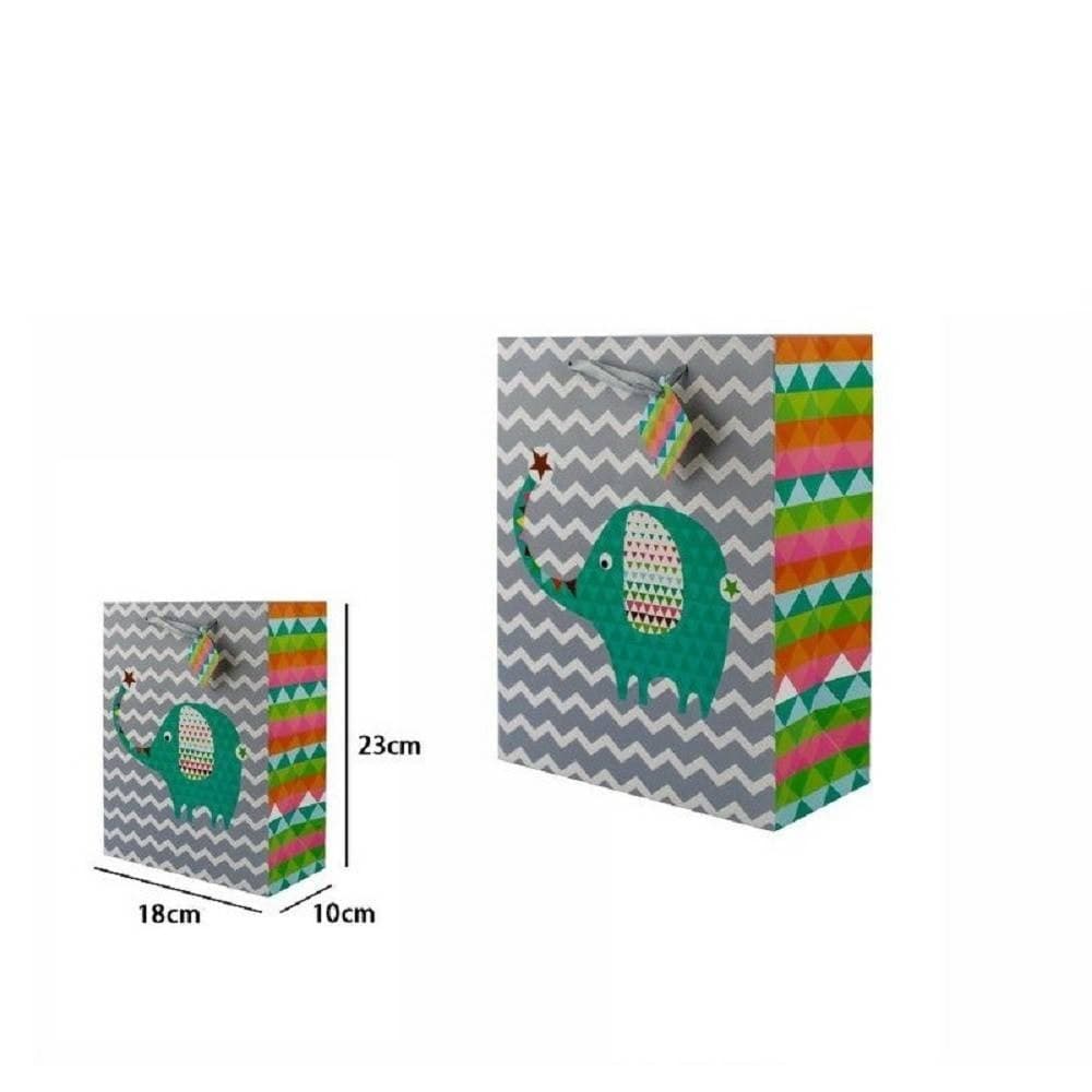Set 3 Buste Borsa Da Regalo Sacchetti Con Animali 18x23x10 Cm 65903 Modelli Vari Prodotti per Feste Trade Shop italia - Napoli, Commerciovirtuoso.it