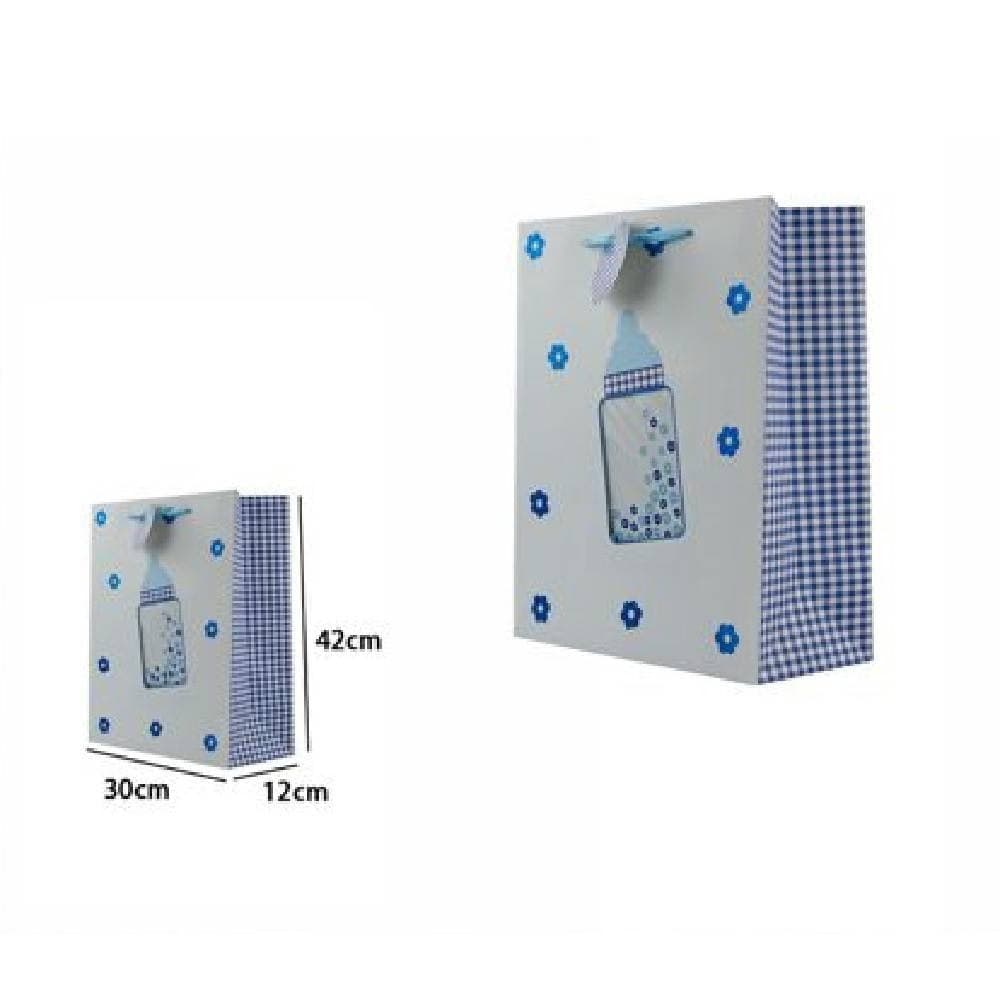 Set 3 Buste Da Regalo 30x42x12 Cm Fantasia Biberon Maschio Femmina Nascita 65914 Casa e cucina/Hobby creativi/Articoli per confezioni regalo/Sacchetti da regalo Trade Shop italia - Napoli, Commerciovirtuoso.it