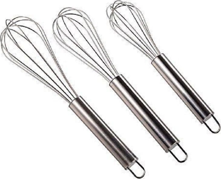 SET 3 FRUSTE DA CUCINA IN ACCIAIO 20-25-30 CM FRUSTINO FRULLATORE SBATTITORE Casa e cucina/Utensili da cucina/Fruste da cucina Trade Shop italia - Napoli, Commerciovirtuoso.it