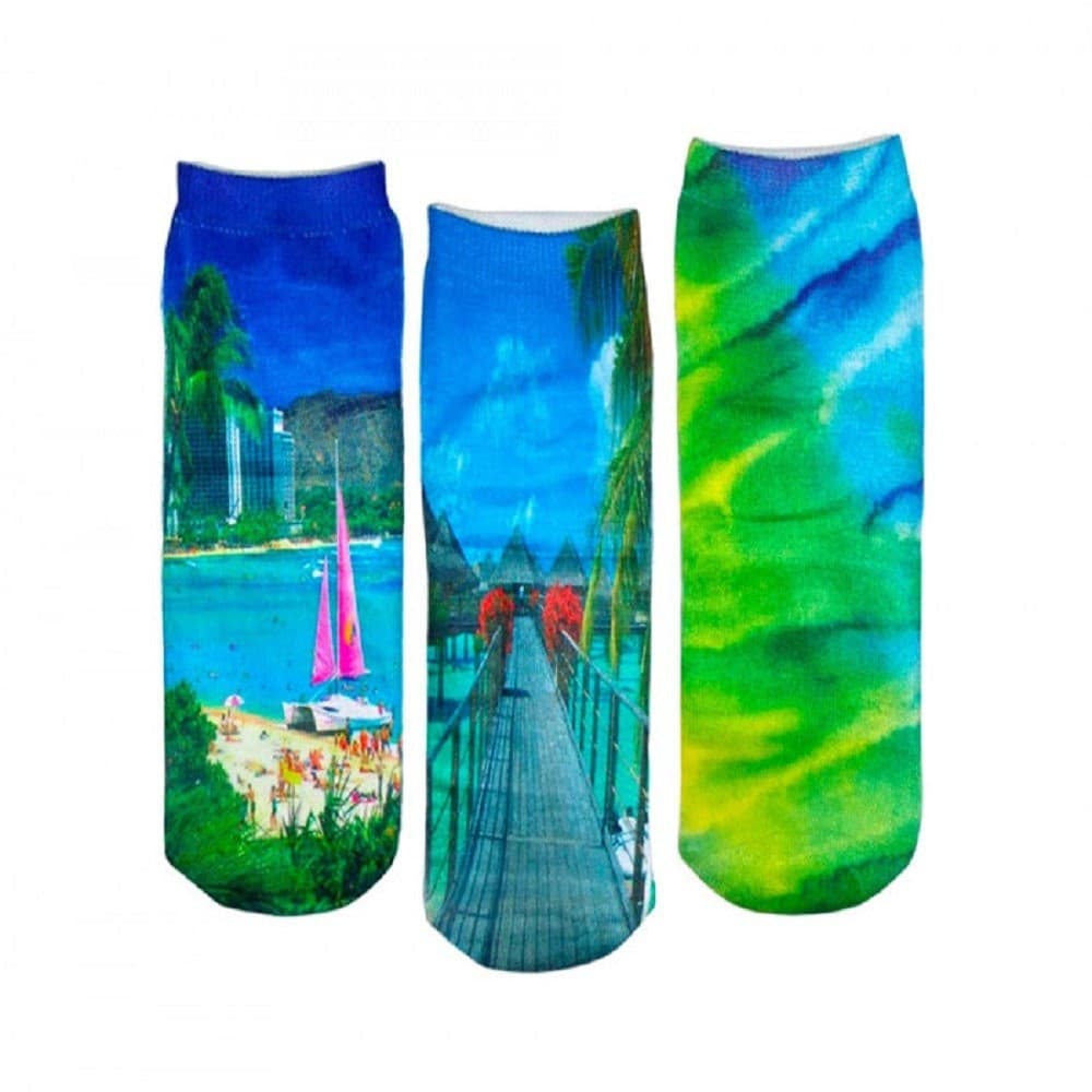 Set 3 Paia Di Calzini Funny Trip Calze Da Donna Con Stampe Colorate 3d Tg. Unica Moda/Donna/Abbigliamento/Calze e collant/Calzini Trade Shop italia - Napoli, Commerciovirtuoso.it