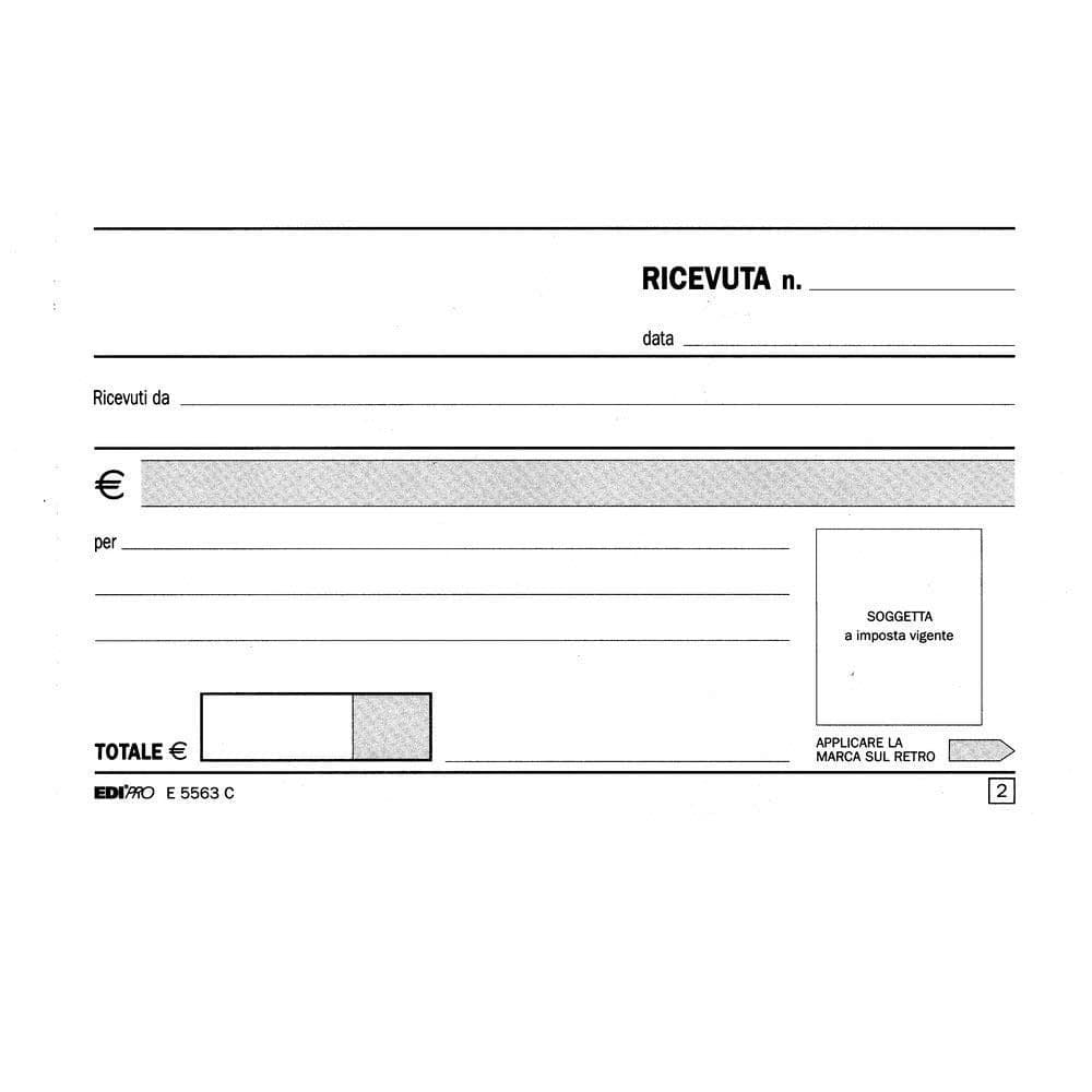 SET 3 PEZZI RICEVUTE GENERICHE 13020 17X12CM 50X2 AUTOCOPIANTE CONTABILITA' Cancelleria e prodotti per ufficio/Archivio ufficio e accessori per scrivania/Modulistica e conservazione registri/Moduli ricevute e fatture fiscali Trade Shop italia - Napoli, Commerciovirtuoso.it