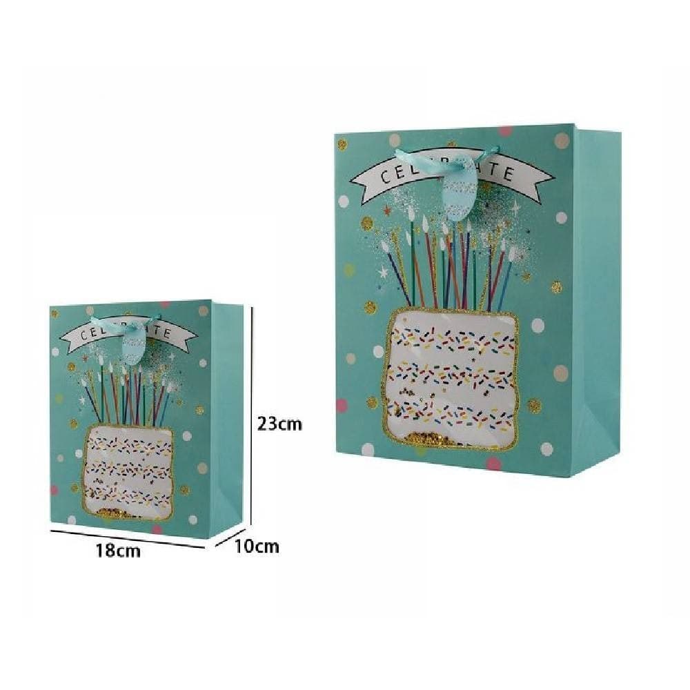 Set 3 Pz Buste Busta Da Regalo 18x23x10cm 65909 Varie Fantasie Compleanno Festa Casa, arredamento e bricolage > Prodotti per Feste > Prodotti per Ufficio Trade Shop italia - Napoli, Commerciovirtuoso.it