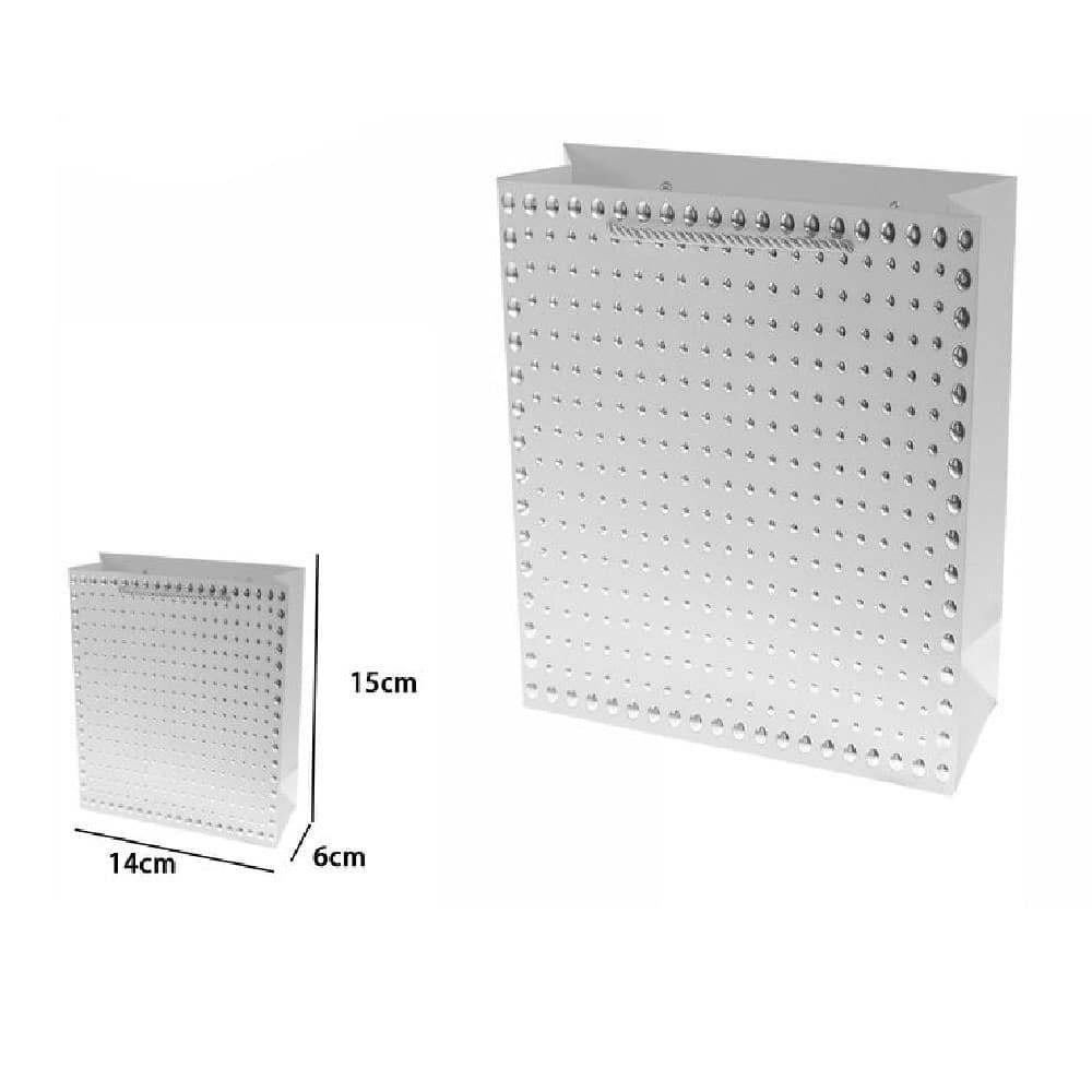 Set 3 Pz Buste Regalo Shopper Grigia Borchie Maniglie Cordoncino 15x14x6cm 69953 Casa, arredamento e bricolage > Prodotti per Feste Trade Shop italia - Napoli, Commerciovirtuoso.it