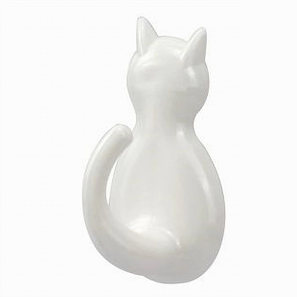 SET 3 PZ GANCI A FORMA DI GATTO BIANCHI ADESIVI PER CUCINA BAGNO DA PARETE 79346 in Ganci portasciugamani Trade Shop italia - Napoli, commercioVirtuoso.it