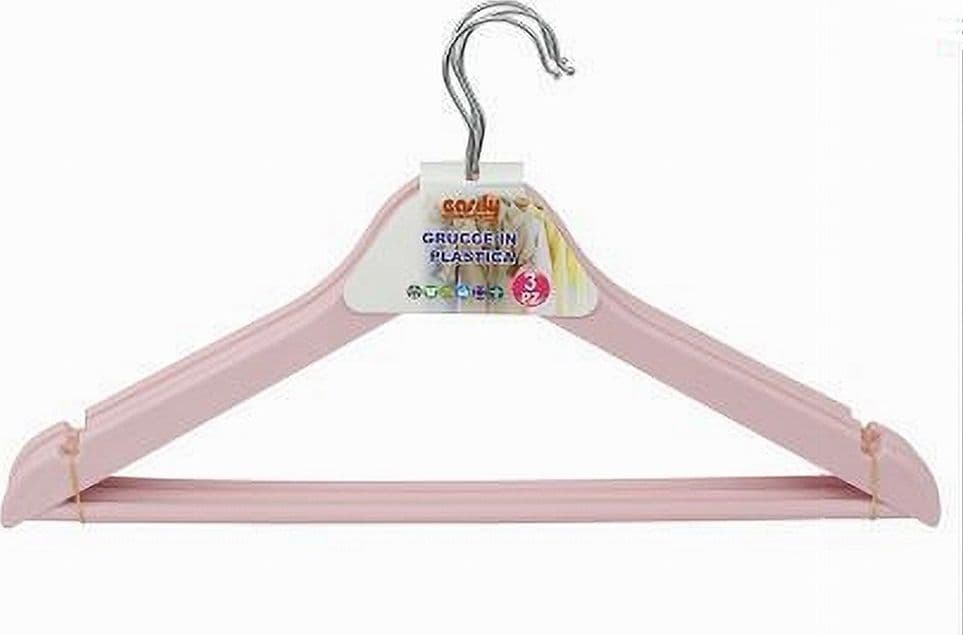 SET 3 PZ GRUCCE STAMPELLE IN PLASTICA APPENDIABITI VESTITI PANTALONI ROSA 79318 in Appendini per pantaloni Trade Shop italia - Napoli, commercioVirtuoso.it