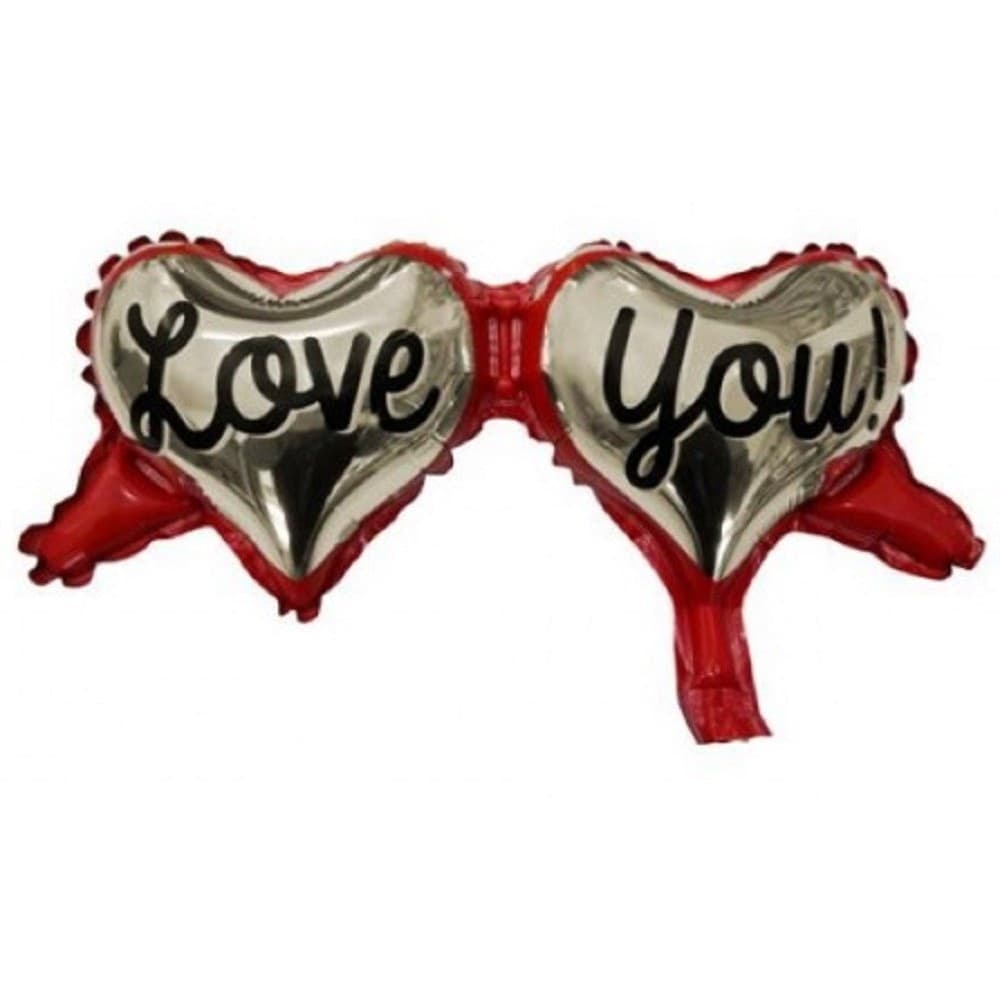 Set 3 Pz Palloncino 2 Cuori I Love You Pallone Bacchetta Addobbo San Valentino Casa e cucina/Hobby creativi/Materiali per hobby creativi/Forniture per feste/Articoli per feste e compleanni per adulti/Decorazioni/Palloncini Trade Shop italia - Napoli, Commerciovirtuoso.it