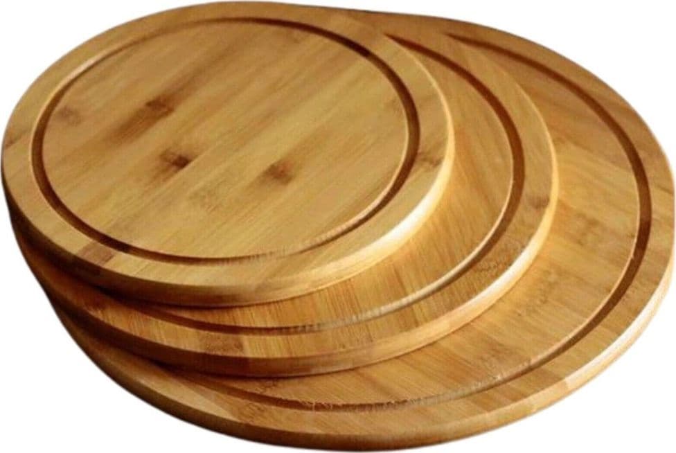 SET 3 PZ TAGLIERE TAGLIERI BAMBOO SPESSI TAGLIARE CARNE VERDURE PANE 24-28-36 CM in Taglieri grandi Trade Shop italia - Napoli, commercioVirtuoso.it