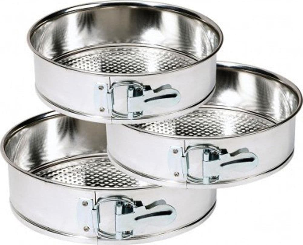 SET 3 TORTIERE A CERNIERA DA FORNO ANTIADERENTI TEGLIE SMONTABILI STAMPI DOLCI Casa e cucina/Teglie da forno e accessori per pasticceria/Teglie e stampi/Teglie per torte/Teglie a cerniera Trade Shop italia - Napoli, Commerciovirtuoso.it