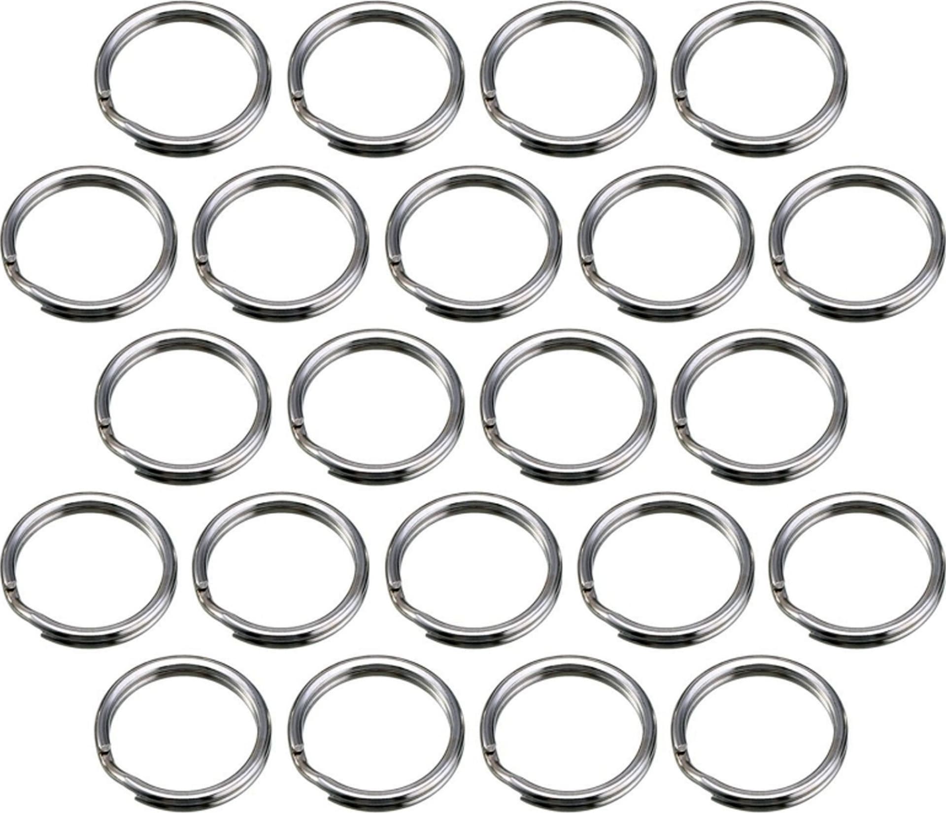 Set 30 Anelli Anello Spaccati Spirale Portachiavi 30mm In Acciaio Cerchio Tondo Casa e cucina/Organizzazione interni/Ganci e appenditutto/Ganci portachiavi Trade Shop italia - Napoli, Commerciovirtuoso.it