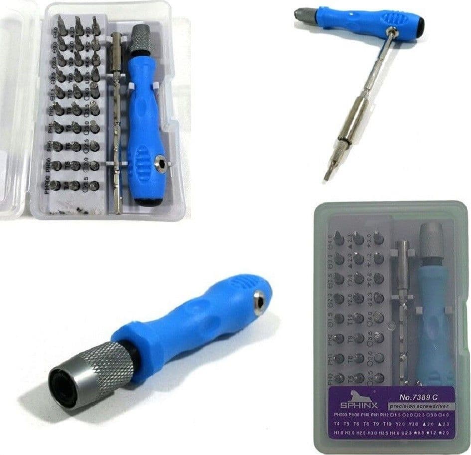 Set 32 In 1 Punte Di Precisione Cacciaviti Torx Per Cellulari Orologi Pc 7389c Casa, arredamento e bricolage > Bricolage e fai da te > Utensili Manuali > Cacciaviti Trade Shop italia - Napoli, Commerciovirtuoso.it