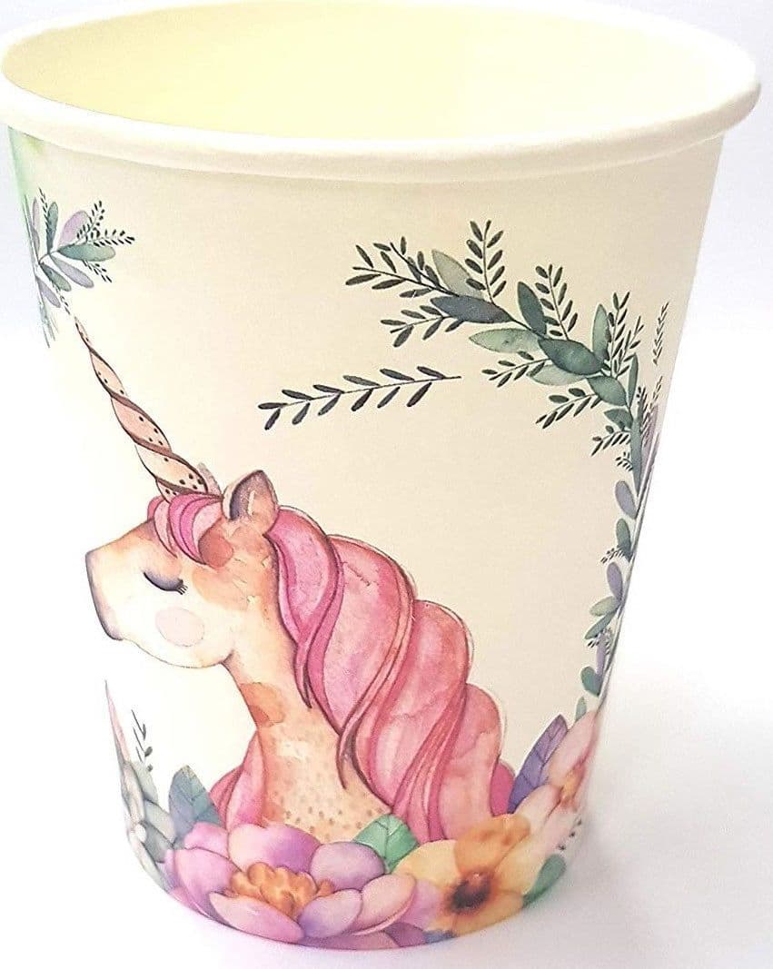 Set 36 Pezzi Bicchieri Di Carta Per Feste Unicorno Fiori Usa E Getta Casa, arredamento e bricolage > Prodotti per Feste Trade Shop italia - Napoli, Commerciovirtuoso.it