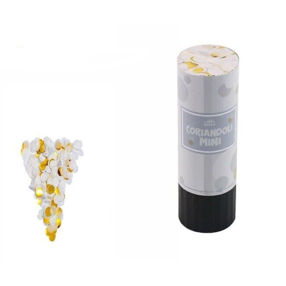 Set 3pz Mini Tubo Spara Coriandoli Bianchi Cannone Feste Matrimonio Sposi 53530a Casa, arredamento e bricolage > Prodotti per Feste Trade Shop italia - Napoli, Commerciovirtuoso.it